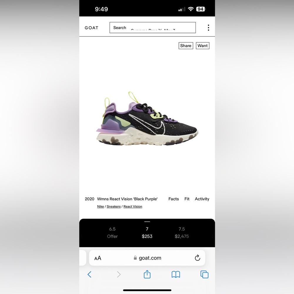 Nike D/MS/X Womens Shoes
